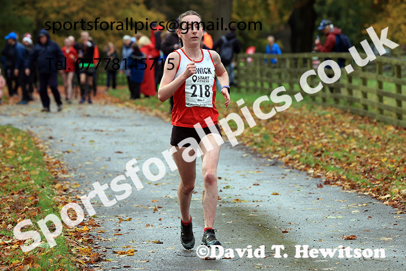 Senior women 2024 Start Fitness NEHL, Lambton Park, near Chester le Street, County Durham.   Photo: David T. Hewitson/Sports for All Pics